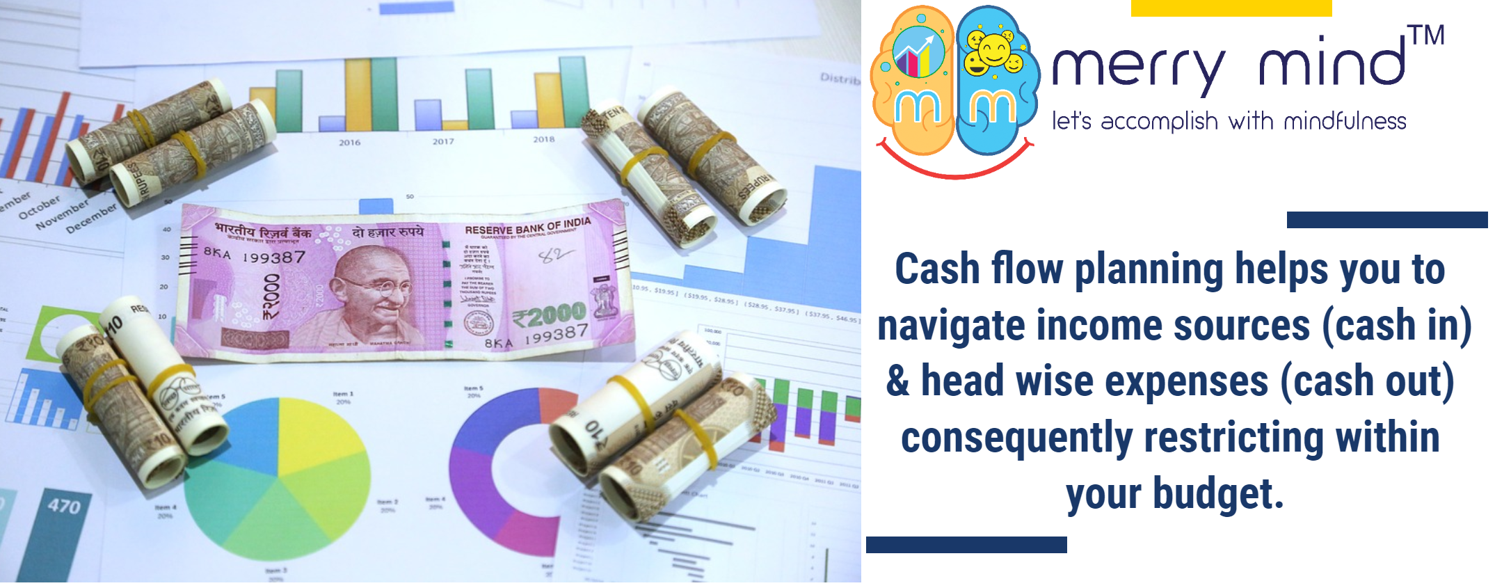 Cash flow statement will give you the idea of such expenses which you need to cut down