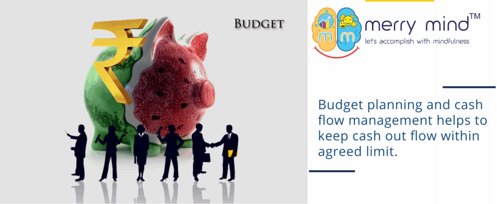 Tally cash flow with budget to arrest unwise expenses