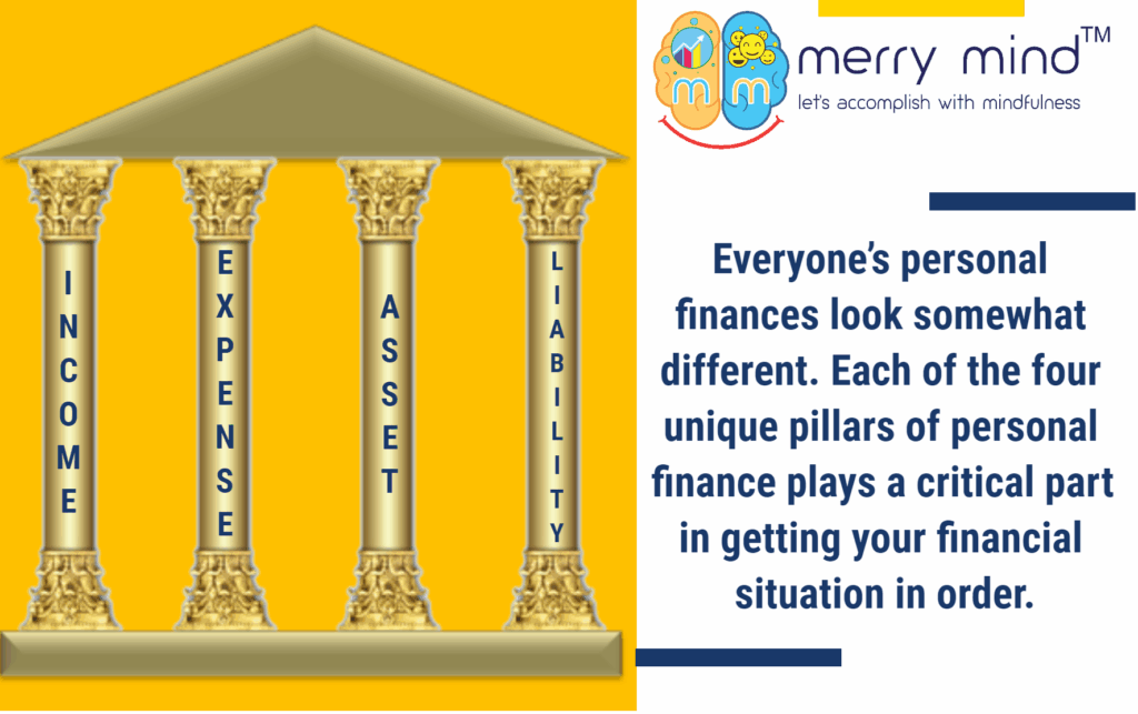 As Beginner’s Guide to Personal Finance, you need to focus on each of your personal financial pillars